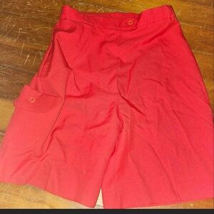 Eton Red Sportswear Shorts Vintage